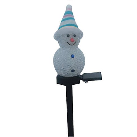 Sol Snögubbe Trädgårdsdekoration 18 Uteplats Landskapsljus