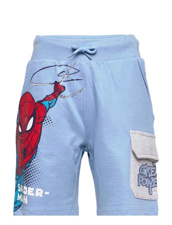 Bermuda Shorts Shorts Sweat Shorts Sininen Spider-man