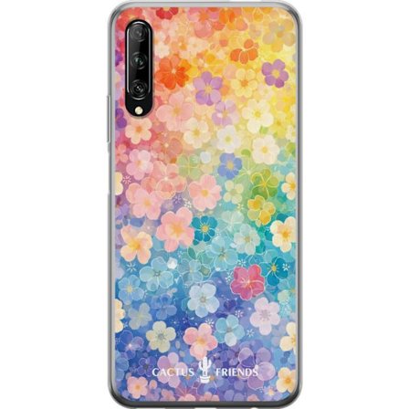 Yhteensopiva Puhelinkuori Huawei Huawei P smart Pro 2019 Cactus and Friends – RainbowBloom