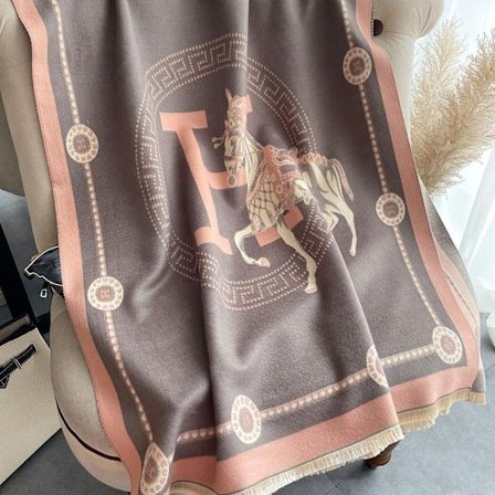 Naisten Talvinen Lämmin Huivi Huivit Peitto