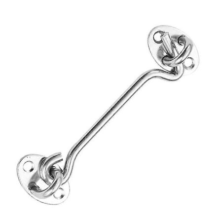 Kraftig kabinekrog og øjelås til skurport garageport vinduer multifunktionel krog portlukker skab