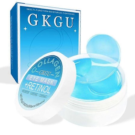 Retinol & Collagen Under Eye Gel Patches, 60 Under Eye Patches for Puffy Eyes & Dark Circles, Brightening & Hydration, Christmas Gifts