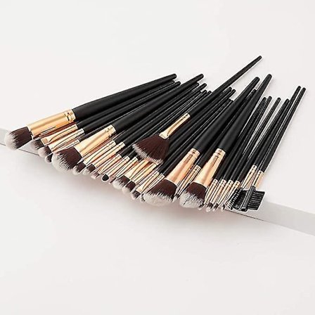 24-delad Pro Makeup Foundation Ögonskugga Liner Borstar Set