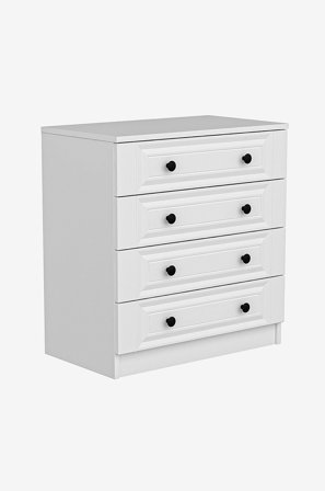 Hanah Home - Kommode - Sally - Hvit - Kommoder - Fra Homeroom