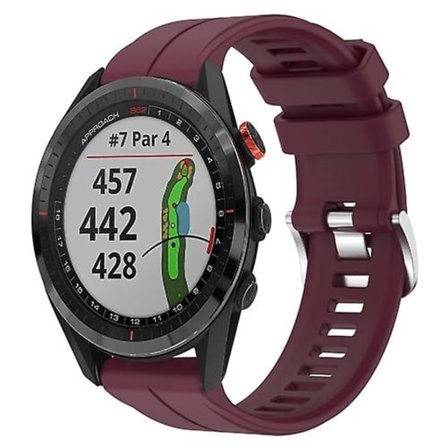 För Garmin Approach S62 22mm silikon watch