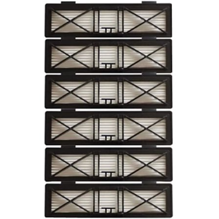 6-pak HEPA-filter til Neato Botvac D7 D3 D4 D5 D6 D70 D75 D80 D85 til Neato Botvac 75e 80 Filter