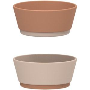 Liewood 2-Pack Rose Mix Clarke Bowls One Size - Tableware - One size - Pink
