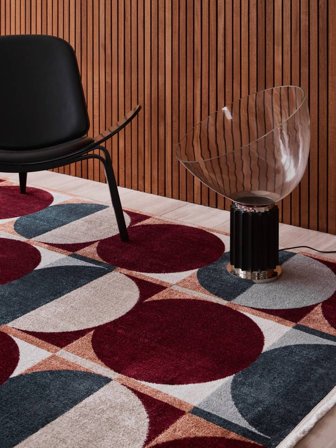 Jeff Washable 200X300 Red Rug