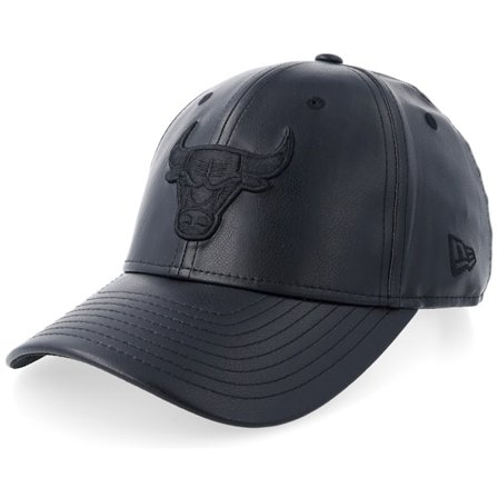 New Era - Chicago Bulls PU 9FORTY M-crown Black Adjustable Adjustable Black Cap - NBA @ Hatstore