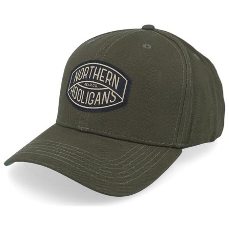 Northern Hooligans - Grön adjustable Keps - Golden Forest Green Adjustable @ Hatstore