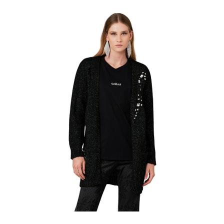 Gaëlle Paris, Cardigans Zwart, Dames, Maat:S