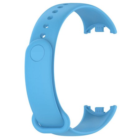 Ljusblått silikonarmband för Xiaomi Mi Band 8/9 smart armband