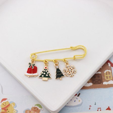 Mub- Julebrocher, legeringer, søde elgsokker, snemænd, snefnug, stokke, sliknåle, frakker, tasker, mærker 5_yux