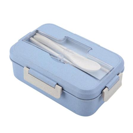 Mikroaaltouunin lounasrasia lusikkatikkuilla Setti Blue