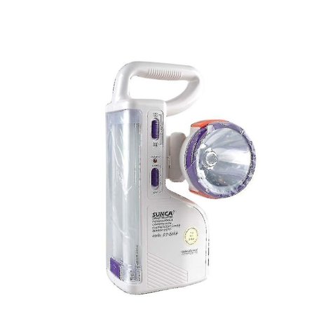 Lyssterk Oppladbar 8W LED Nødlys Hjem Kontor