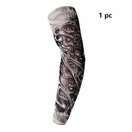 1/2pcs Arm Sleeves Uv Protection Outdoor Golf Sports Hiking Riding Arm Tattoo Sleeve Full Arm Warmer Riding Equipment