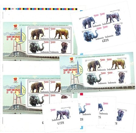 Indonesien - Surabaya 2015 / Special P *MS - Postfrisk miniark