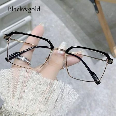 Optiska glasögonbågar Glasögon SVART&GULD