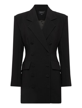 Bardot Serra Hourglass Blazer Dress - Black - 38