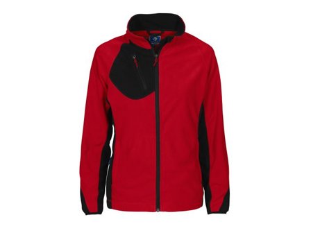 PROJOB Mikrofleecejacka dam 2326 röd S - Lyreco - Arbetskläder - Arbetsjackor - Fleecejackor