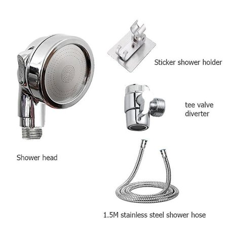 Vandhane eksternt brusehoved badeværelse køkken håndvask hane adapter splitter sæt vandafledning bruser til skønhedssalon