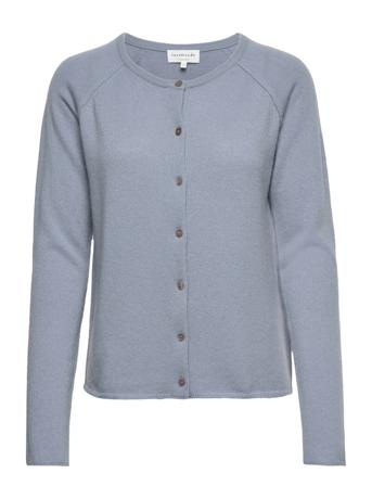 Wool & Cashmere Cardigan Blue Rosemunde