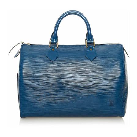 Louis Vuitton Vintage Bags Blå, Dame Vintage Tasker, Størrelse: ONE Size
