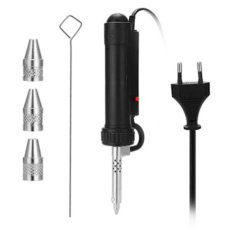 Avlödningspump, elektrisk, bärbar, sugkopp