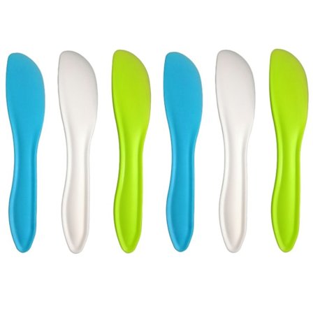 Pack om 6st Smörknivar i Polypropylen - smörkniv