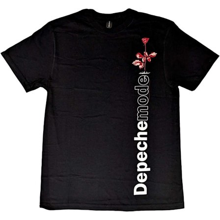 Depeche Mode Unisex Adult Violator Side Rose Bomull T-shirt M B