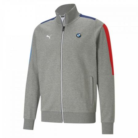 Puma, BMW M Motorsport T7 Zip Through Grijs, Heren, Maat:M