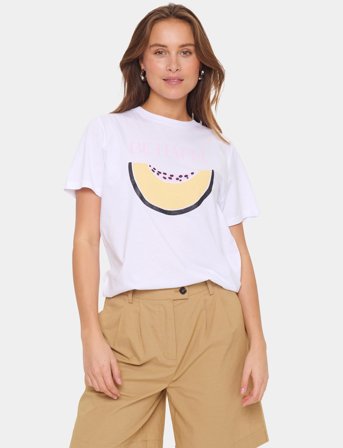 Saint Tropez Hardasz T-Shirt - White - L