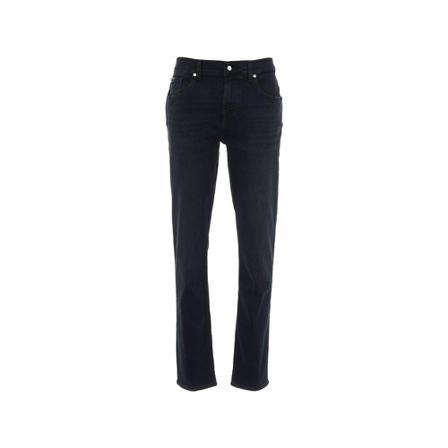 7 For All Mankind, Slim-fit Trousers Zwart, Heren, Maat:W33