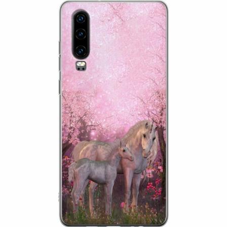 Huawei P30 Mjukt Skal - Unicorn