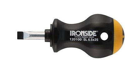 IRONSIDE Skrutrekker Flat Kubbe 6.5mm