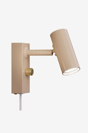 Belid - Væglampe Cato enkel - Beige - Væglamper - Fra Homeroom