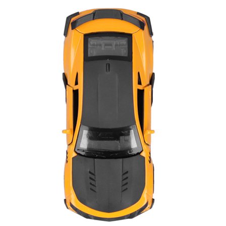 1:32 Barnens simulerade bil leksak ljud ljus legering bilmodell dekoration födelsedagspresentGul