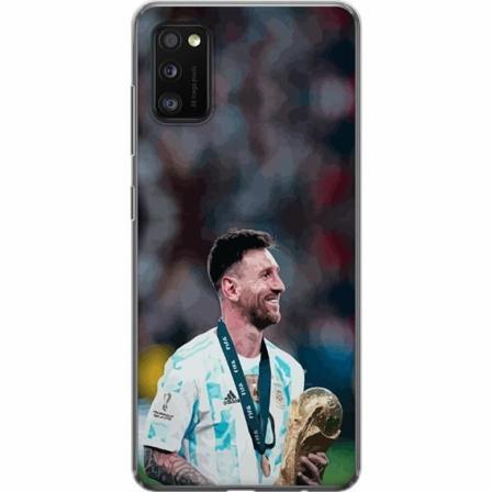 Samsung Galaxy A41 Genomskinligt Skal Messi