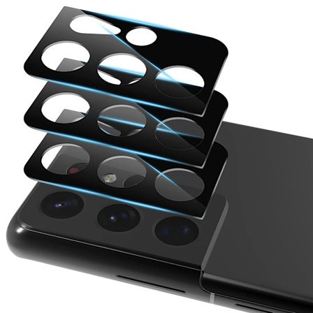 3-PACK Samsung Galaxy S23 Ultra 2.5D Kameralinsskydd HD 0,2mm