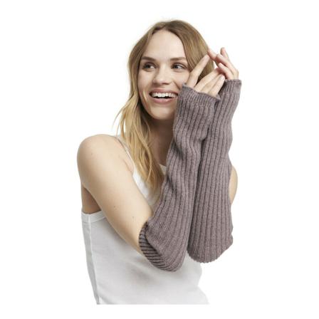 Moshi Moshi Mind, armwarmers Bruin, Dames, Maat:ONE Size