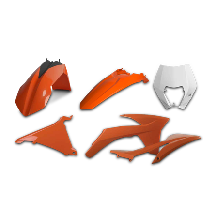 Plastic Set Polisport - KTM 350 EXC-F 2012-2013