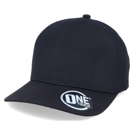 Kumo - Svart adjustable Keps - One Touch Cap Black Adjustable @ Hatstore
