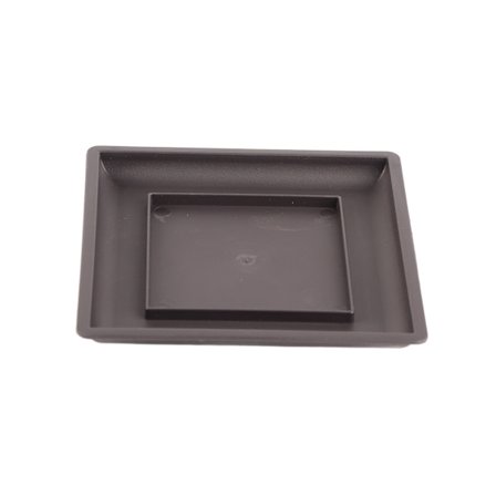 Antik rektangulär plastblomkruka Rektangulär bricka Växtbricka för miniatyrväxter