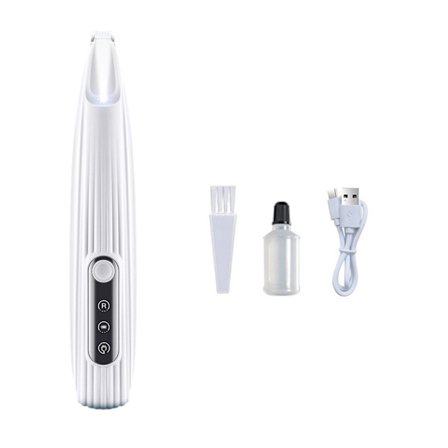 Koirien ja kissojen tassukarvatrimmeri, ladattava, johdoton trimmaustyökalu turvaterällä ja hiljaisella tekniikalla