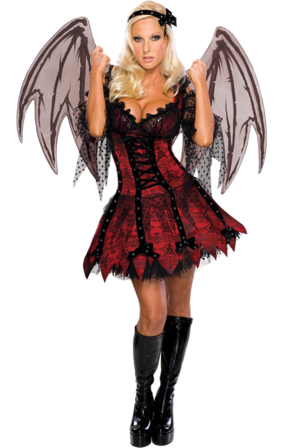 IMMORAL FAIRY COSTUME S