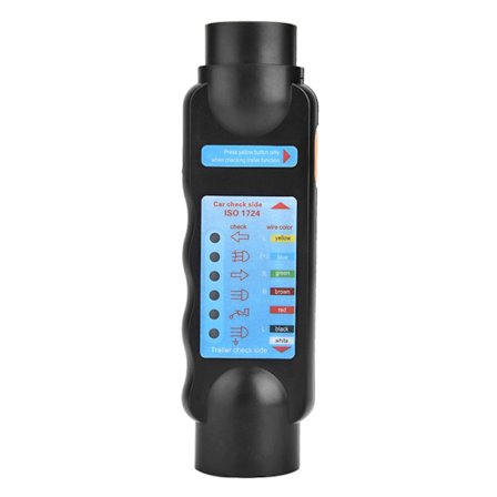 12V Trailer 7-polig bogserljus Ledningskrets Blå ledningsprovningskontakt