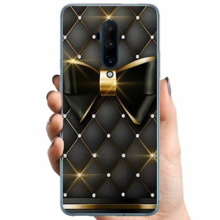 Oneplus 7t Pro Tpu Mobilskal Gyllene Rosett