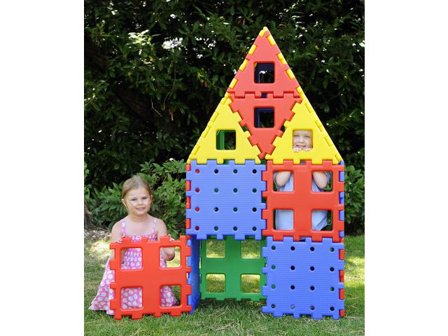 POLYDRON Polydron XL 24/fp - Lyreco - Skola och förskola - Lekmaterial - Bygglek, konstruktion och mosaik