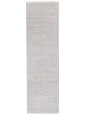 Uldtæppe Handloom Fringes Sølvgrå Lille