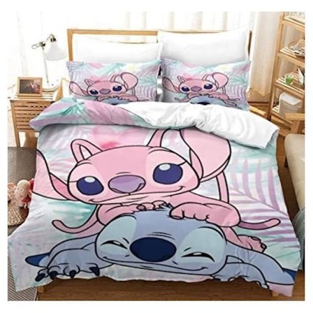 PARURE DE LIT MTOWSUC H4 Impression 3D serie af tegninger HOUSSE DE COUETTE 220X240 + 2 TAIES D OREILLER 50X75 cm